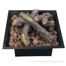 ABLE Realistic Artificial Res Oak Log Sets